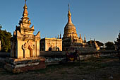 Bagan Myanmar. Temples near the Minochantha Stupa. 